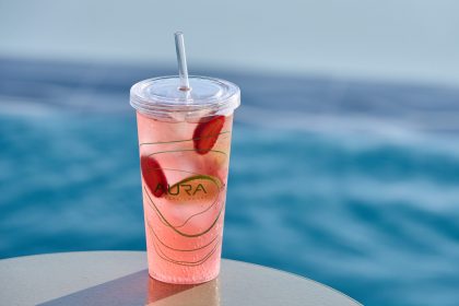 Cocktail by pool